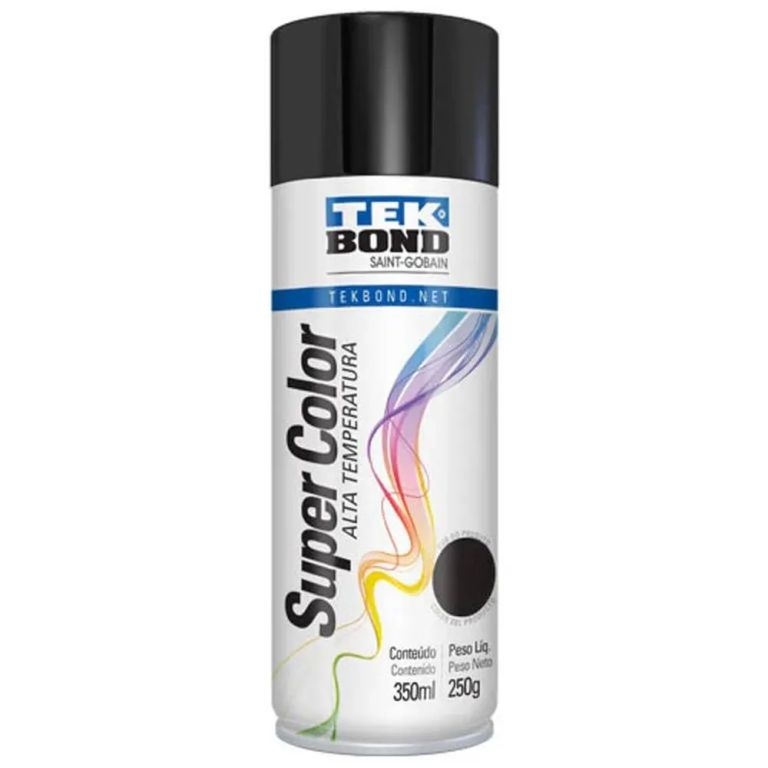 SPRAY EN ALTA TEMPERATURA NEGRO BRILLANTE 400ML