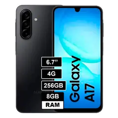 SAMSUNG - A17 8GB RAM 256GB NEGRO