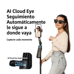 GENERICO - TRÍPODE SELFIE CON IA PARA CELULAR CON SEGUIMIENTO FACIAL NOVEDADES
