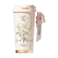 GERM - Vaso Térmico Clover Rosa Peonias 500 ml