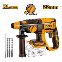INGCO TOOLS - Rotomartillo Brushless INGCO 20V 20J SDS PLUS CRHLI20208