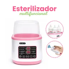 GENERICO - ESTERILIZADOR MULTIFUNCIONAL 8 en 1 - ROSADO