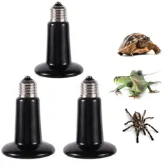 GENERICO - PACK X3 FOCO CERAMICO RESISTENCIA INCUBADORA REPTILES