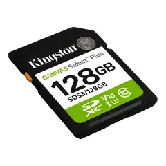 KINGSTON - TARJETA SDXC CANVAS SELECT PLUS SDS3 128 GB PN SDS3128GB