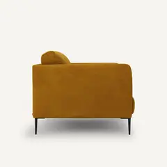 NACIONAL - Butaca Sillón Elegante Atemporal Patas De Metal FRATELLI