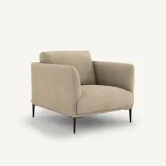 NACIONAL - Butaca Sillón Atemporal Patas De Metal - FRATELLI