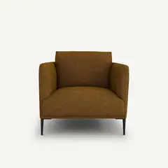 NACIONAL - Butaca Sillón Elegante Atemporal Patas De Metal FRATELLI