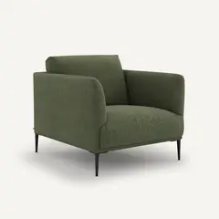 NACIONAL - Butaca Sillón Elegante Atemporal Patas De Metal FRATELLI