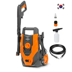 DAEWOO - HIDROLAVADORA DE ALTA PRESIÓN 1400W DAX1400 100 BAR 3 años de Garantía