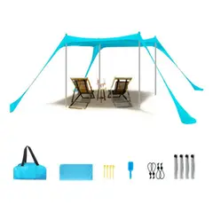 AFVENTURA - Carpa Toldo De Playa Lona Sombrilla Protector Tienda Campaña