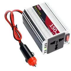 OEM - Inversor De Corriente Para Auto 12V a 220V 150W Con Puerto USB - Carga Laptop y Más