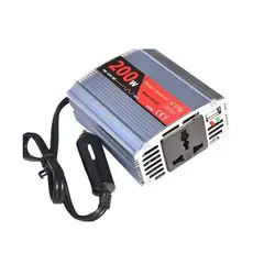 OEM - Cargador Inversor De Corriente Para Auto 200W 12V A 220V - Convertidor Universal