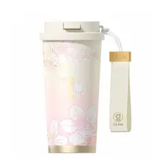 GERM - Vaso Térmico Germ Sakura Rosa 500ml Acero Inoxidable