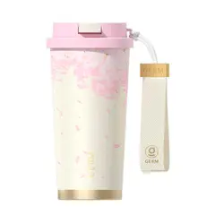 GERM - Vaso Térmico Germ Sakura Blanco 500ml Acero Inoxidable