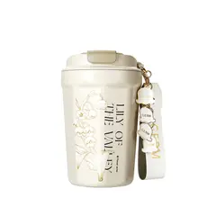 GERM - Vaso Térmico Germ Lily Beige 390ml Acero Inoxidable