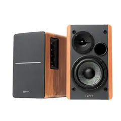 EDIFIER - Parlante Activo Edifier R1280DBs, Bluetooth, RCA, Optico, Ecualización de Graves y Agudos Madera