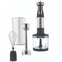 LOVEN - Batidora de Inmersión MP800-CLA 800W 1L Multifunción Acero Inoxidable