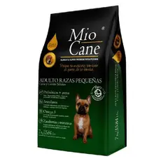 GENERICO - MIO CANE Super Premium Adulto Razas pequeñas 3 KG – – Nutrición Especial para Perritos Pequeños