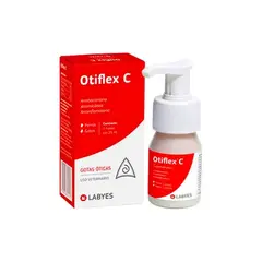 LABYES - Labyes Otiflex C Gotas Óticas para Perros y Gatos 25 ml
