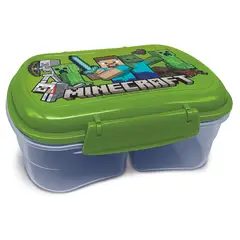 MINECRAFT - TAPER PP REUNDED MULTICOMPARTIMENT STOR 600 ML