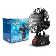 ROHS - VENTILADOR PORTATIL CON BATERIA GRANDE RECARGABLE