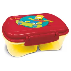 THE SIMPSONS - TAPER PP REUNDED MULTICOMPARTIMENT STOR SIMPSONS 600 ML