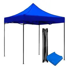 GENERICO - Toldo Plegable 3x3M Moderno Resistente Protección Solar para Eventos Ferias