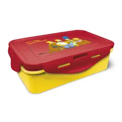 THE SIMPSONS - TAPER PP RECTANGULAR MULTI. STOR THE SIMPSONS  640 ML