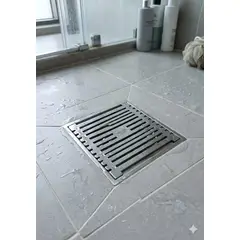 GENERICO - SUMIDERO REJILLA 10x10 ANTIOLORES ACERO INOXIDABLE 304