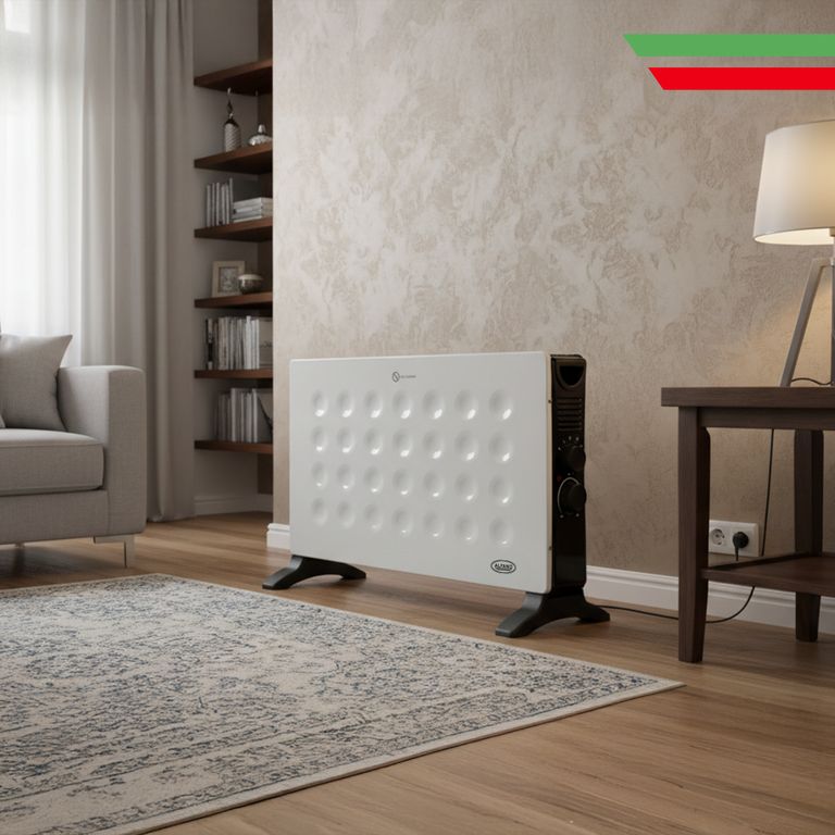 Estufa Eléctrica Termoconvector ALFANO Hasta 15m2 2niveles HCV-2004-TURBO
