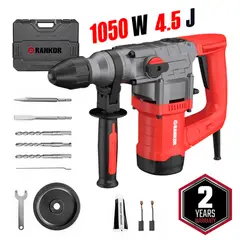 RANKOR - Rotomartillo Industrial SDS-Plus RH105001 1050W 28mm 4 . 5J 4 . 8kg