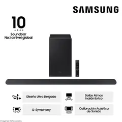 SAMSUNG - Soundbar Bluetooth Samsung Dolby Atmos  Subwoofer HW-S700D