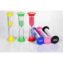 GENERICO - Pack x 6 relojes de arena Autismo TDAH