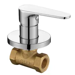 XM - LLAVE PARA DUCHA BRONCE CROMADO ALETA  D203-6
