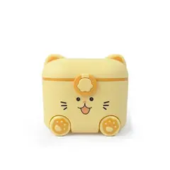 GENERICO - Dispensador de Leche en Polvo Para Bebé Diseño Gatito Niña