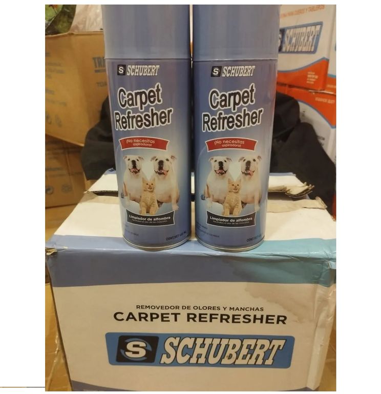 Espuma Limpiadora De Muebles Y De Alfombras Schubert X 2 UND