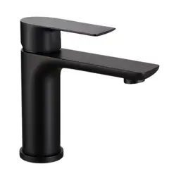 XM - MEZCLADORA MONOCOMANDO DE LAVATORIO BAJO NEGRO M201-040201