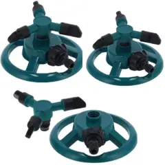 GENERICO - Aspersor De Jardín 3 brazos x 3 unidades