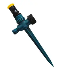 GENERICO - Pack de 3 Aspersores con Estaca - Riego 360°