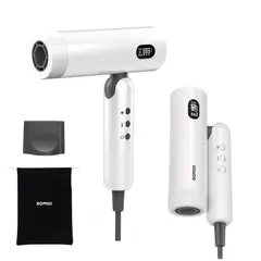 BOMIDI - Secadora de Cabello Plegable Bomidi HD08 Blanco