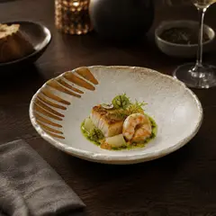 LAR DANIELSEN - Plato gourmet estilo restaurante, 24 cm - Umbrella