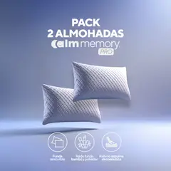 CALM - Pack 2 Almohadas Calm Memory Pro