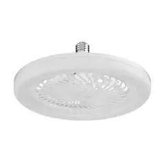 ORANGE - Ventilador de Techo Orange 3 Aspas con Foco Tipo Ufo LED Luz Fría 25W + Control