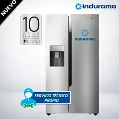 INDURAMA - REFRIGERADORA INDURAMA RI-799DH CR SIDE BY SIDE
