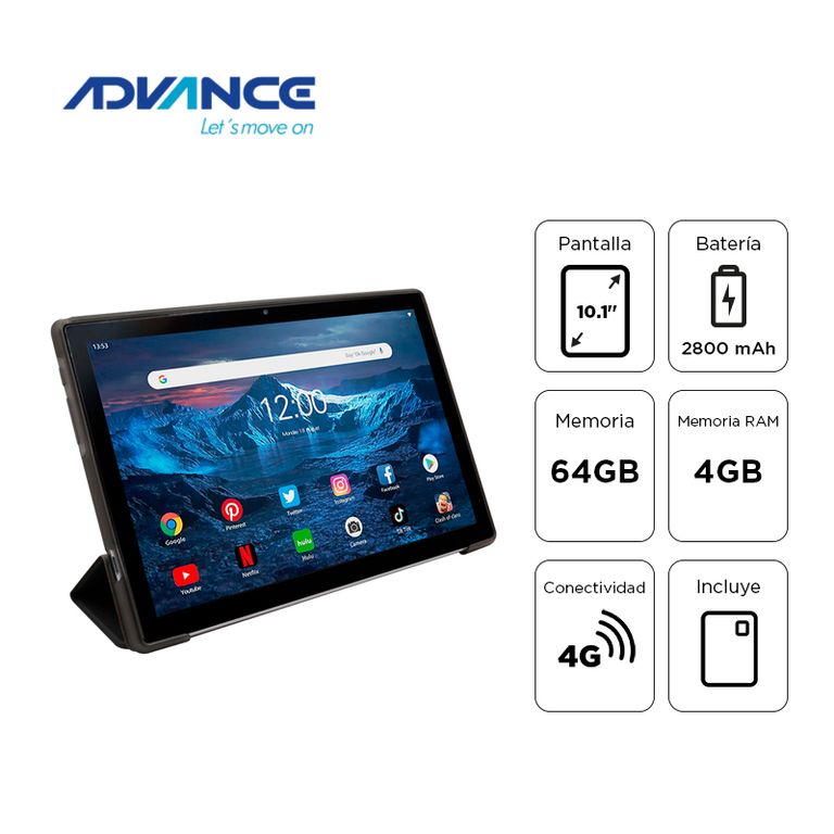 Tablet Advance SmartPad SP5706 10.1" 4GB 64GB
