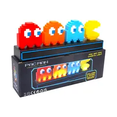 GENERICO - Pacman Lampara Luz Nocturna Control Sonido