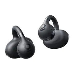 BASEUS - Audifonos inalambricos Baseus BC1 Clip, bateria 38 horas, 4 microfonos, ergonomico, control de grave