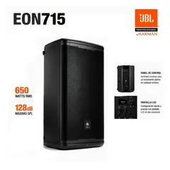 JBL - Parlante Profesional JBL Bluetooth EON 715 650W