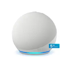 AMAZON - Echo Dot 5 Generación Parlante Inteligente con Alexa Color Blanco