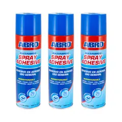 ABRO - Adhesivo en Spray SA-300 - 326gr - Pack x 3